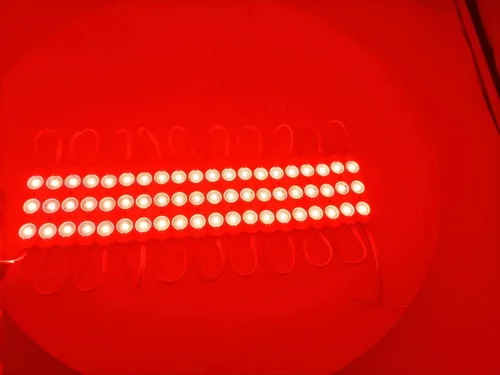 Miniatura 2 de Módulo LED rojo DC12V 0.72W con lente con fuente de alimentación 300W