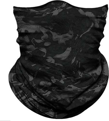 Miniatura 16 de Obacle Máscara Facial Sin Costuras Rave Bandana Hombres Mujeres para Protección contra Polvo Sol Viento Negro Puro Púrpura