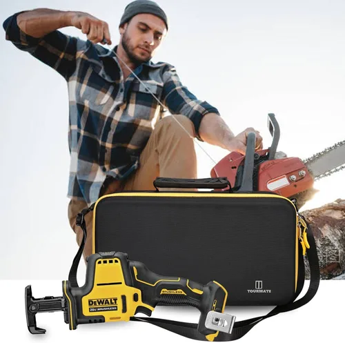 Miniatura 8 de Tourmate Funda rígida para sierra recíproca inalámbrica DEWALT ATOMIC 20V MAX* (DCS369B), solo funda