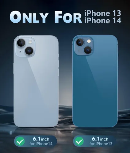 Miniatura 602 de FNTCASE Funda para iPhone 13 Pro-Max: Fundas magnéticas transparentes compatibles con Magsafe Slim anti amarillamiento protección contra caídas