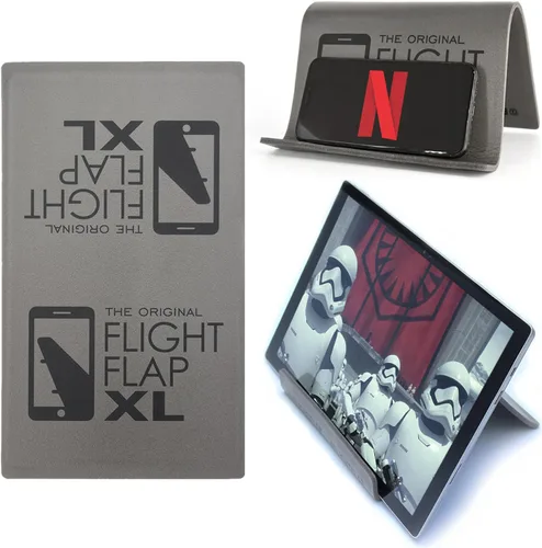 Miniatura 19 de Flight Flap Soporte flexible para tablet de avión, soporte flexible para teléfono celular y tableta, extra grande de 12 x 7 pulgadas, soporte