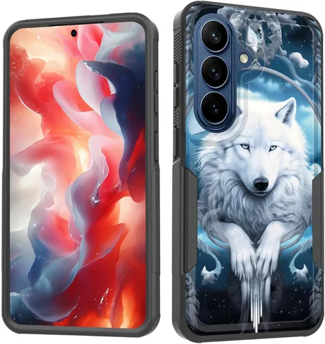 Miniatura 88 de Funda magnética para Galaxy A16 5G, [compatible con MagSafe] [protección contra caídas de grado militar] Funda resistente a prueba de golpes