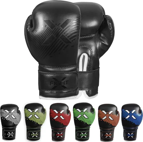 Miniatura 11 de Guantes de boxeo para niños de 3 a 8 años, 4 6 onzas, entrenamiento MMA, niños, niñas, guantes de kickboxing para entrenamiento, saco de boxeo, Muay