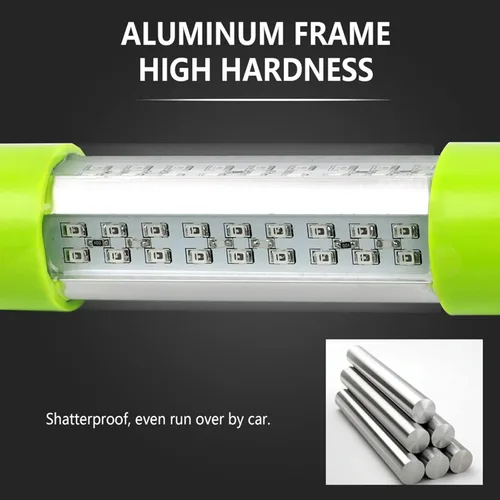 Miniatura 5 de LOSTCAT 18W 45W DC 12V Luz LED verde IP68 impermeable de aluminio súper brillante para cebo de pesca submarina en muelle, luz de pesca subacuática
