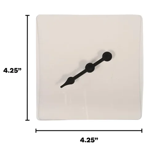 Miniatura 3 de Learning Advantage 7350 aguja giratoria transparente, paquete de 5
