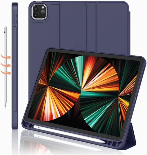 Miniatura 13 de Funda para iPad Pro de 12.9 pulgadas 2022/2021/2020 (6ª/5ª/4ª generación) con soporte para lápiz