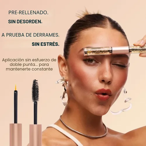 Miniatura 4 de Live Fraiche Suero de pestañas de aceite de ricino orgánico para el crecimiento del cabello, suero de crecimiento de pestañas de cejas 100% puro
