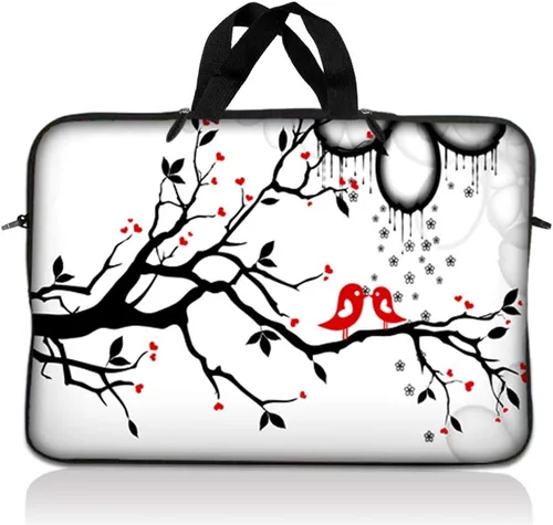 Miniatura 86 de Laptop Skin Shop - Funda de neopreno para portátil de 16 a 17,4 pulgadas, con asa, diseño artístico