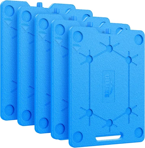 OUTXE Bolsas de hielo para enfriadores – Grandes, 10 x 13 pulgadas, ahorro de espacio, reutilizables, de larga duración, paquetes de congelador frío