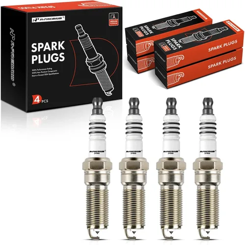 A-Premium Bujías de platino iridio compatibles con Chevrolet Malibu, Colorado, HHR, Cobalt y GMC Canyon e Isuzu i-280/290 y Pontiac G5, G6, Grand