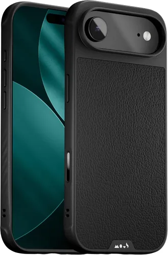 Miniatura 50 de Mous - Funda para iPhone 15 compatible con MagSafe Limitless 5.0, cuero negro, funda protectora para iPhone 15, funda para teléfono a prueba