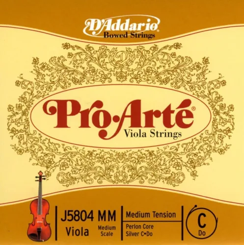 Miniatura 9 de D'Addario Pro-Arte Viola Single A String, escala media, tensión media