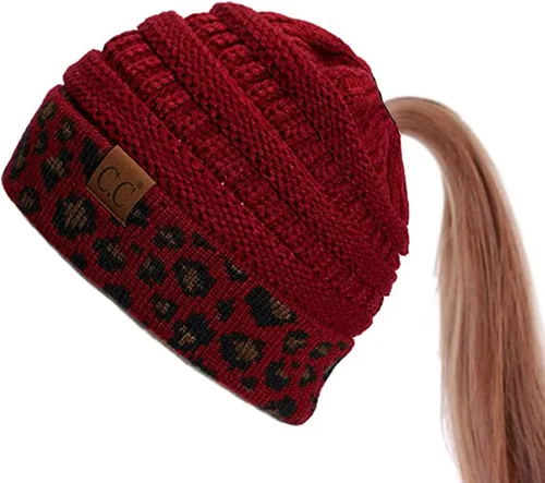 Miniatura 2 de ScarvesMe Juego de 3 bufandas y guantes de leopardo para mujer