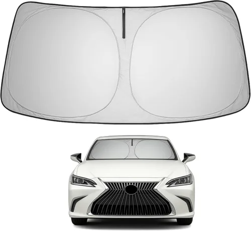 Miniatura 309 de Proadsy Parasol para parabrisas actualizado 2025, ajuste personalizado Dodge RAM 1500 2Dr 2019-2024 2025, 4 capas, plegable, protector de parasol