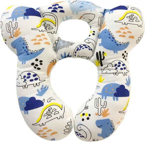 Almohada de viaje para bebé, cojín suave y amigable para la piel para asiento de coche - almohada para recién nacido para cochecito, asiento de