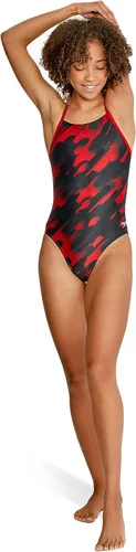 Miniatura 2 de Speedo Women's Swimsuit One Piece Powerflex Cross Back Printed Adult Team