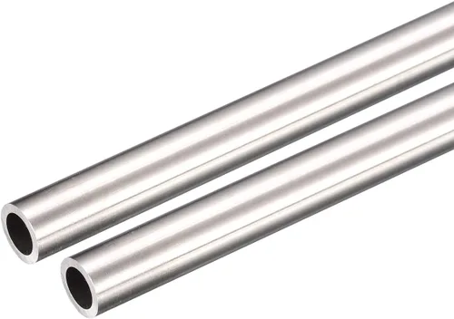Miniatura 21 de uxcell Tubo de acero inoxidable 304, diámetro exterior de 18 mm x 2 mm de grosor de pared, longitud de 300 mm de tubería metálica para maquinaria