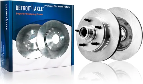 Miniatura 41 de Detroit Axle - 4WD - Rotores de disco delantero de 13.031 in de repuesto para Ford Excursion F-250 F-350 Super Duty 1999-2004 - Juego de 3 piezas