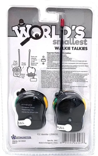Miniatura 2 de F&T Walky Talkies más pequeños del mundo