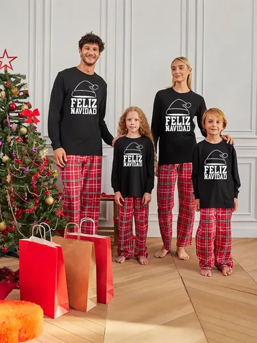 Miniatura 2 de Awkward Styles Feliz Navidad PJ - Conjuntos de pijama a juego de Navidad - Pijamas de Navidad para sesión de fotos familiares