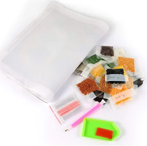 Miniatura 6 de KTHOFCY Kits de pintura de diamantes 5D para adultos y niños, bordado de águila y bandera, bordado de punto de cruz, pinturas de diamantes