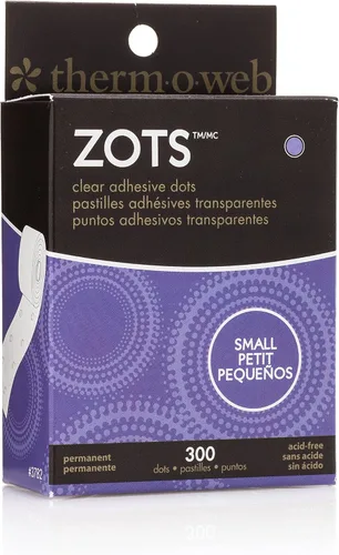 Miniatura 2 de Thermoweb Zots - puntos adhesivos transparentes, Transparente, L