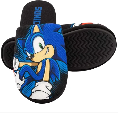 Miniatura 4 de Sonic The Hedgehog Pantuflas para hombre, mocasines de ajuste ancho