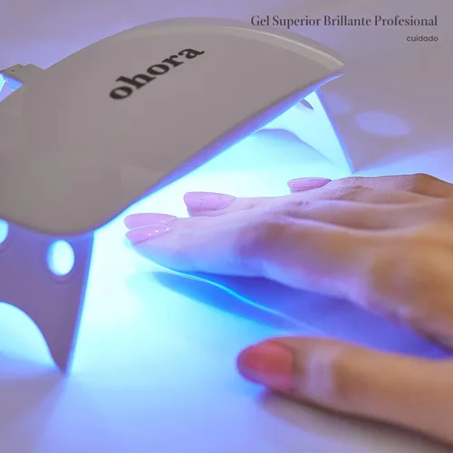 Miniatura 7 de ohora Gel para Cuidado de Uñas (Pro Glossy Top Gel) - Corrige la Textura de las Uñas, Fácil de Usar y Fácil de Eliminar para la Aplicación de Tiras