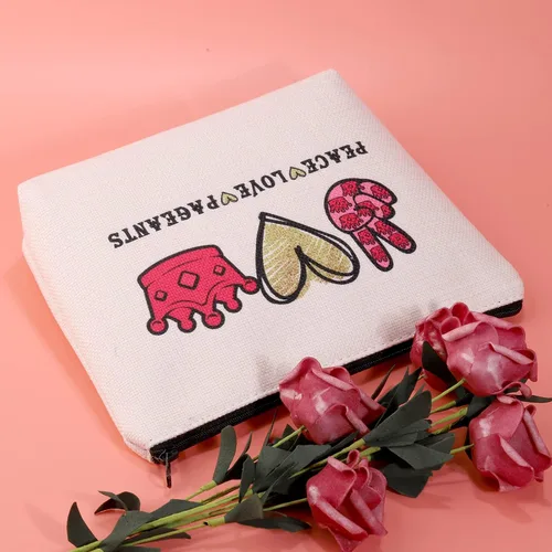 Miniatura 6 de JXGZSO Estuche de cosméticos - rosa, dibujos animados, impermeable, viajes, organizador de maquillaje para mujer, regalo de reina del concurso