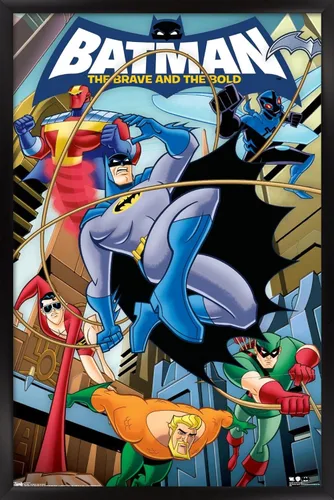Miniatura 6 de Trends International DC Comics - Póster de pared de Batman - The Brave and The Bold de 22.375 x 34 pulgadas, versión premium sin marco