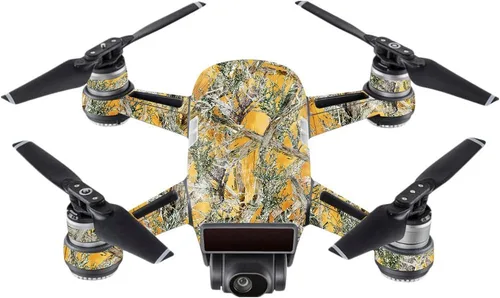 Miniatura 28 de MightySkins Skin compatible con DJI Spark Mini - Camuflaje rojo Funda protectora de vinilo duradera y única Fácil de aplicar, quitar y cambiar