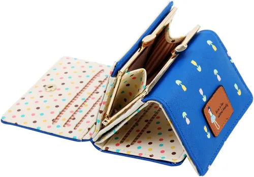 Miniatura 6 de Damara - Soporte para tarjetas de piel sintética para mujer