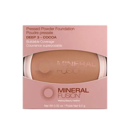 Miniatura 2 de Mineral Fusion Mineral Fusion Deep 3 - Base de maquillaje en polvo prensado, 0.32 onzas (paquete de 3)