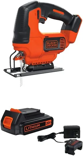 Miniatura 9 de Sierra caladora Black & Decker, 20 voltios, BDCJS20B