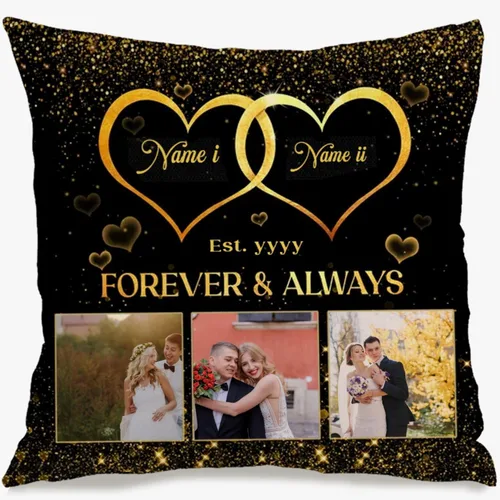 Miniatura 15 de Pillow Case Featuring one Photo and Custom Message Giving Your Space Unique Style and Presenting a Warm Gift Option