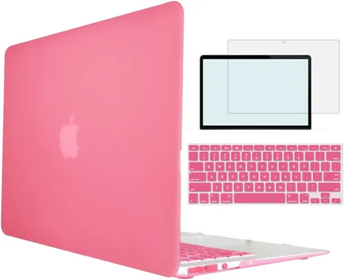 Miniatura 43 de Compatible con MacBook Air 1369 A1466 versión 2010-2017, carcasa rígida de plástico 4 en 1 con protector de pantalla de teclado compatible con Apple
