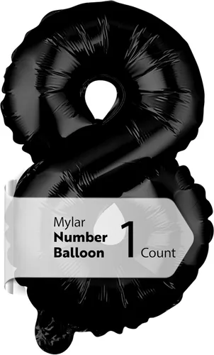 Miniatura 33 de Restaurantware-Balloonify Globo de Número de 16 Pulgadas, 1 Globo Digital para Fiesta - Número 5, Auto-Sellado, Acabado de Mylar de Folio Dorado, Oro