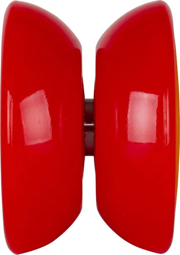 Miniatura 3 de Duncan Toys Butterfly XT - Yoyó con cuerda, eje de rodamiento de bolas y cuerpo de plástico, yoyó para trucos de cuerda, rojo con tapa naranja
