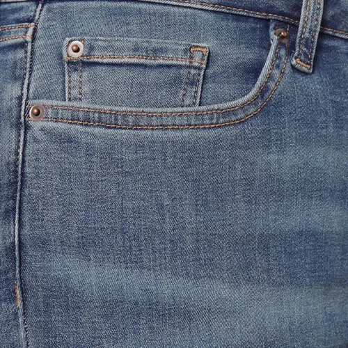 Miniatura 7 de Tienda Essentials Jeans ajustados de talle alto para mujer