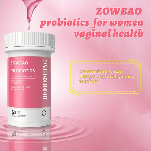 Miniatura 8 de Probióticos vaginales para mujeres – Hidratante vaginal que apoya la salud vaginal, el equilibrio del pH, combate la picazón, el olor y la levadura