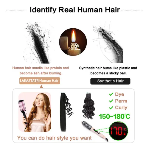Miniatura 4 de Extensiones de cabello humano con cinta, color borgoña #99J, sin costuras, trama de piel, invisible, color rojo vino, extensiones de cabello lacio