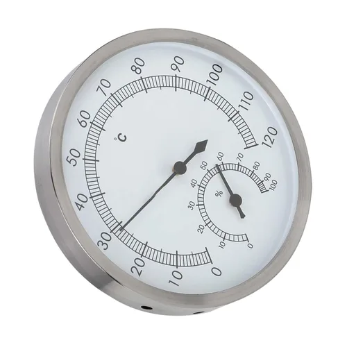 Miniatura 9 de Termómetro higrómetro de madera 2 en 1, higrómetro para sala de vapor, sauna, accesorios Fahrenheit