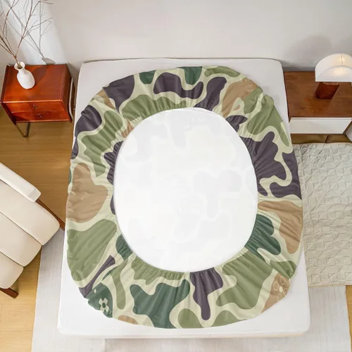 Miniatura 5 de Erosebridal Camouflage Sheets for Boys Girls Game Console Fitted Sheet,3D Gamer Controller Kids Bedding Sets Army Camo Bed Sets Twin 2 Piece