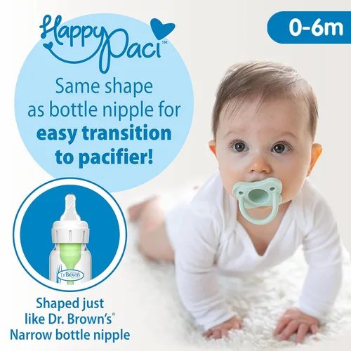 Miniatura 5 de Dr. Brown's Natural Flow - Juego de alimentación anticólicos Options+ para el primer año con biberones para recién nacido, taza de transición