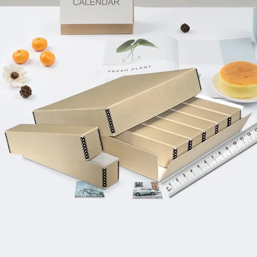 Miniatura 3 de Lineco, Archival - Caja de almacenamiento deslizante de 15.5 x 11.5 x 3 pulgadas, capacidad para hasta 840 películas, con 6 estuches internos