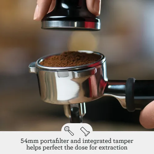 Miniatura 4 de Cafetera exprés Breville The Infuser, Semi-Automatic, Sésamo negro