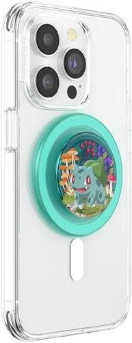Miniatura 2 de PopSockets Agarre para Teléfono para MagSafe con Soporte, Soporte Magnético, Parte Superior Intercambiable, Sujeción Segura para Fundas MagSafe