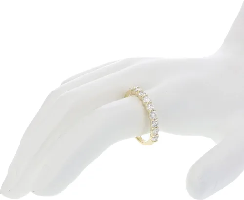 Miniatura 5 de Vir Jewels Anillo de compromiso de diamantes de 34 quilates (ctw) para mujer, anillo de compromiso redondo de diamantes de oro amarillo de 14