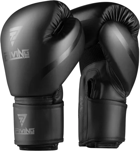 Guantes de boxeo para hombres y mujeres, entrenamiento profesional, piel sintética, MMA Kickboxing, guantes de saco de boxeo pesado para adultos,