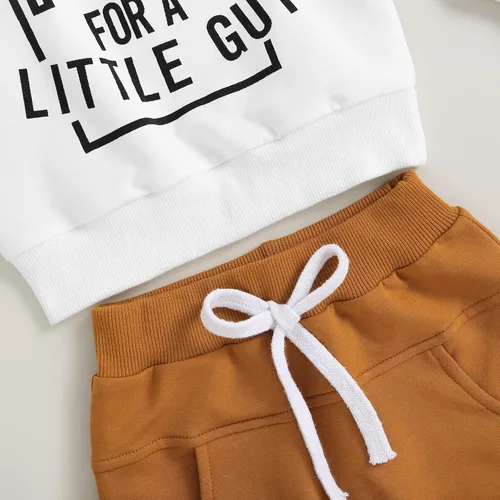 Miniatura 4 de Engofs Conjunto de sudadera de manga larga para bebé niño y niña, 2 piezas, sudadera de manga larga para otoño e invierno